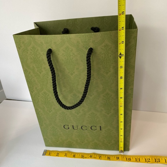 Gucci green shopping bags *Set of two, empty* - Picture 3 of 10
